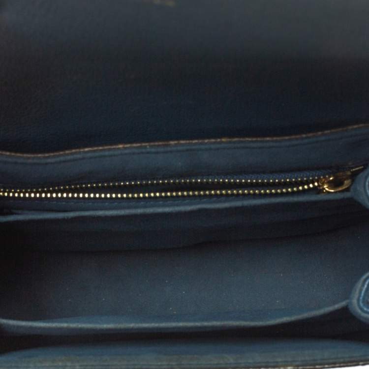Pre Owned Louis Vuitton Celeste Monogram Canvas and Leather Eden PM Bag