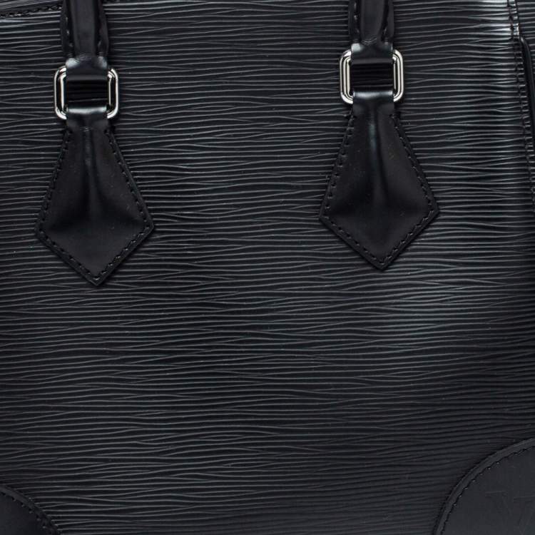 Pre Owned Louis Vuitton Black Epi Leather Phenix PM Bag
