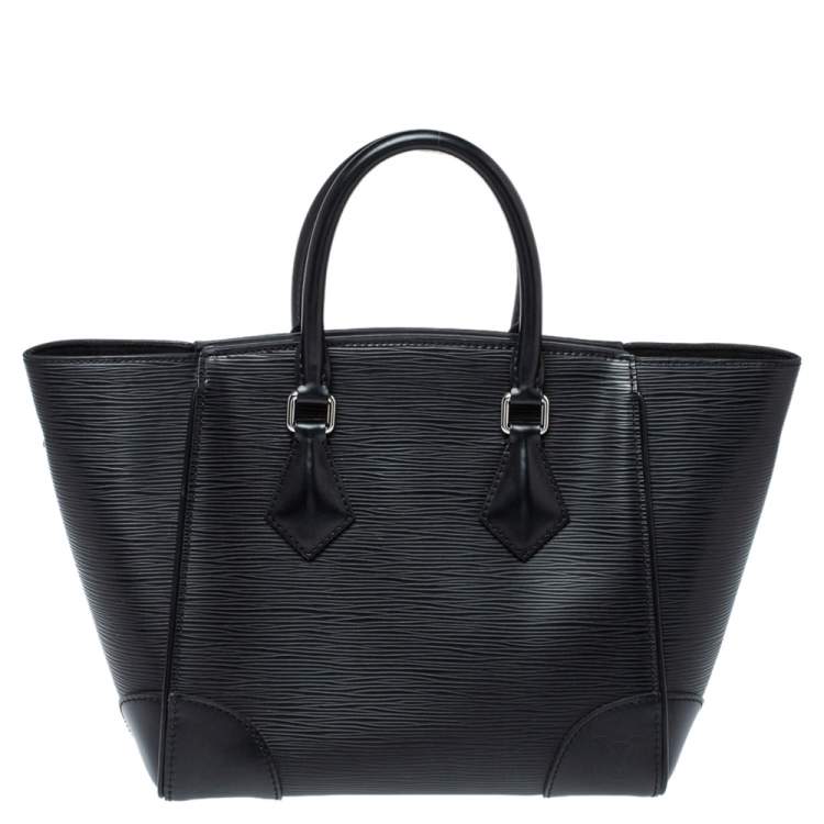 Pre Owned Louis Vuitton Black Epi Leather Phenix PM Bag