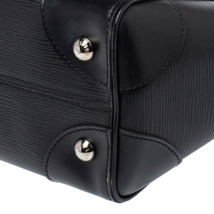 Pre Owned Louis Vuitton Black Epi Leather Phenix PM Bag