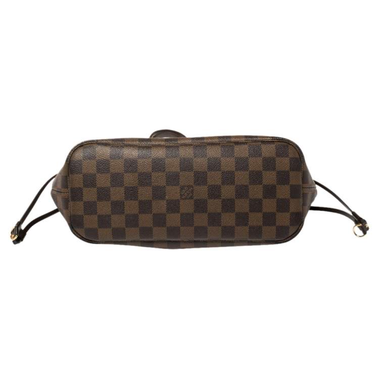 Pre Owned Louis Vuitton Damier Ebene Canvas Neverfull PM Bag