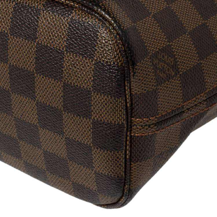 Pre Owned Louis Vuitton Damier Ebene Canvas Neverfull PM Bag