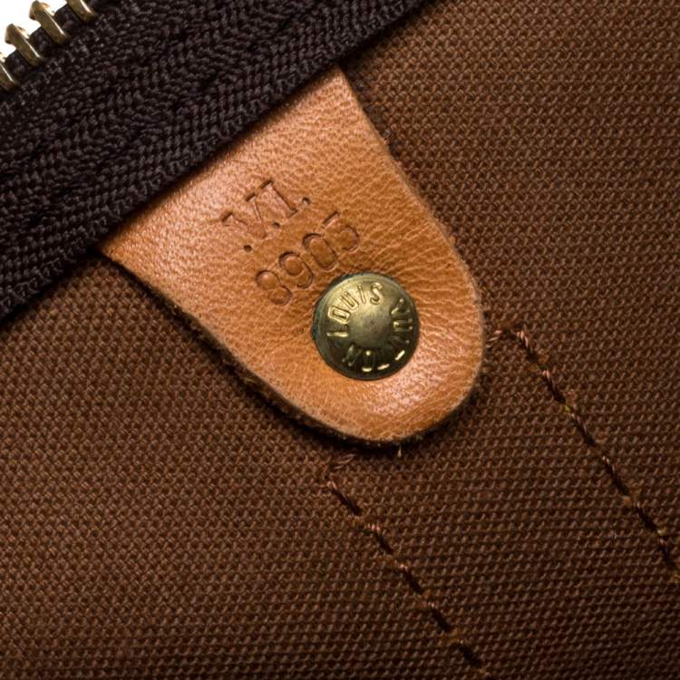 Pre Owned Louis Vuitton Monogram Canvas Keepall Bandouliere 45 Bag