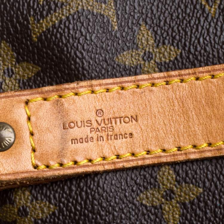 Pre Owned Louis Vuitton Monogram Canvas Keepall Bandouliere 45 Bag