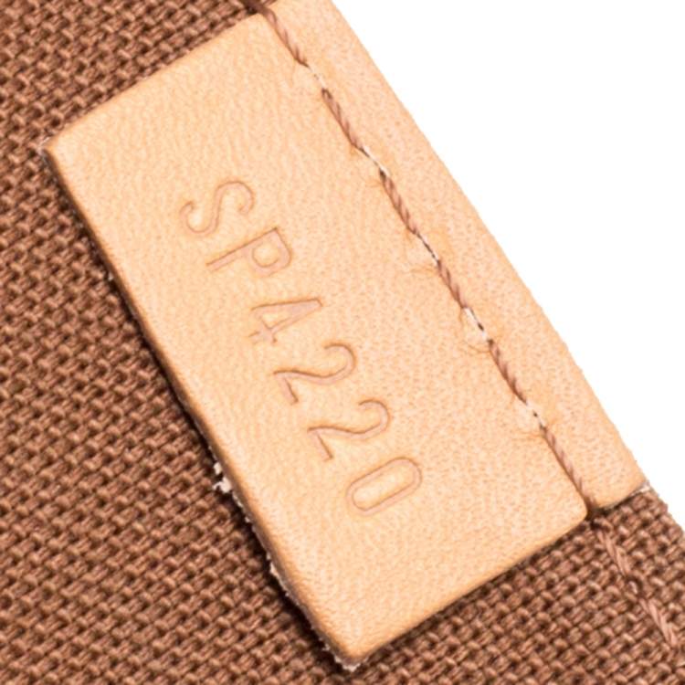 Pre Owned Louis Vuitton Monogram Canvas Petite Sac Plat Bag