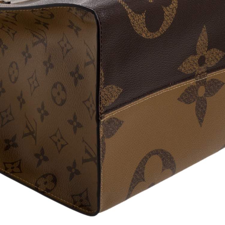 Pre Owned Louis Vuitton Reverse Monogram Canvas Giant Onthego GM Bag