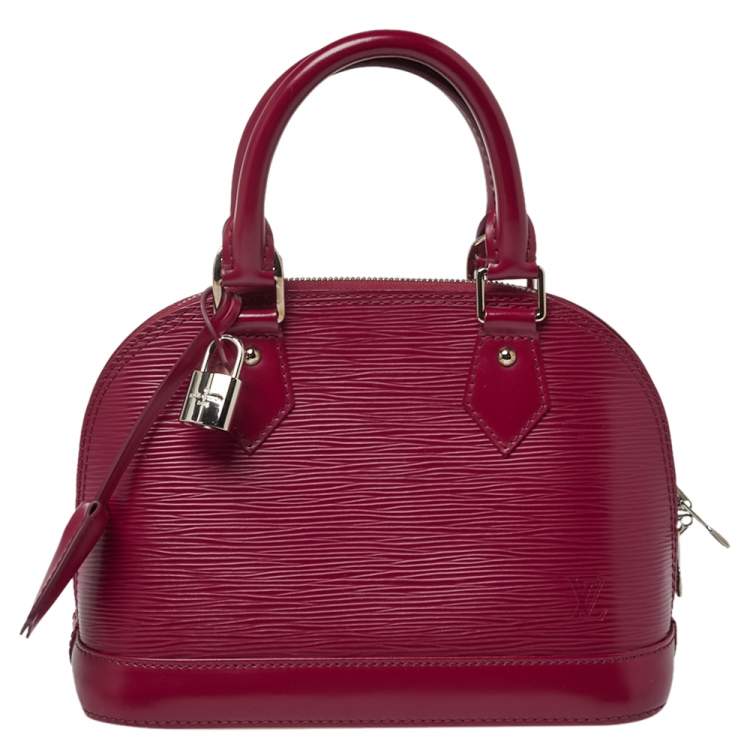 Louis Vuitton Fuchsia Epi Leather Alma BB Bag Louis Vuitton | The Luxury  Closet