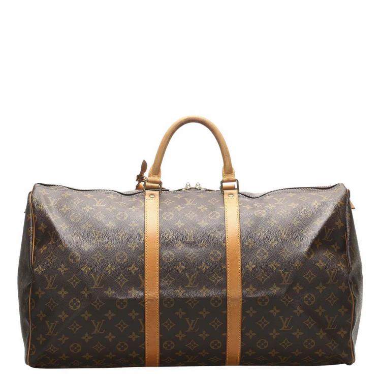 Louis Vuitton Keepall Monogram 55 Brown - US