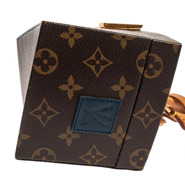 Pre Owned Louis Vuitton Monogram Canvas Limited Edition Frank Gehry Twisted Box Bag