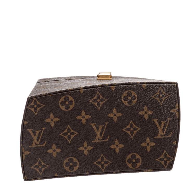 Pre Owned Louis Vuitton Monogram Canvas Limited Edition Frank Gehry Twisted Box Bag
