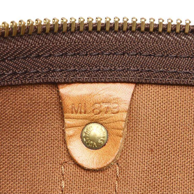 Pre Owned Louis Vuitton Brown Monogram Canvas Keepall 55 Bag