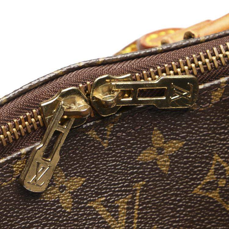 Pre Owned Louis Vuitton Brown Monogram Canvas Keepall 55 Bag