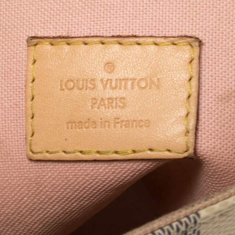 Pre Owned Louis Vuitton Damier Azur Croisette Bag