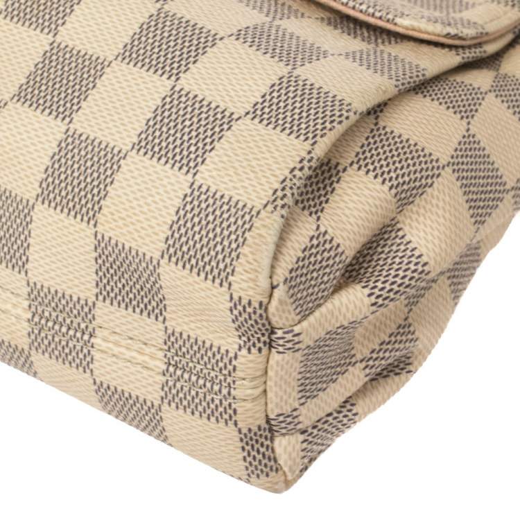 Pre Owned Louis Vuitton Damier Azur Croisette Bag
