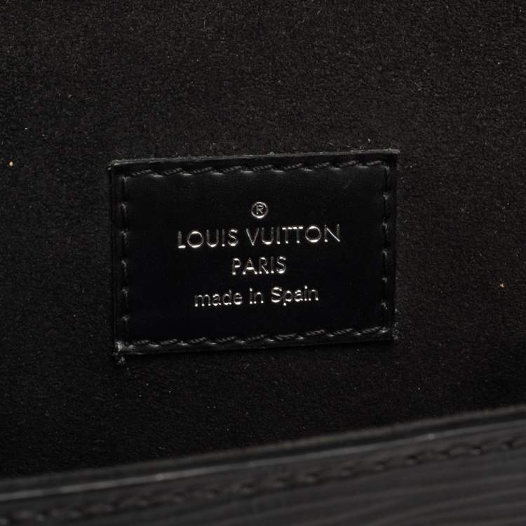 مملوكة مسبقًا Louis Vuitton Black Epi Leather Cluny BB Bag