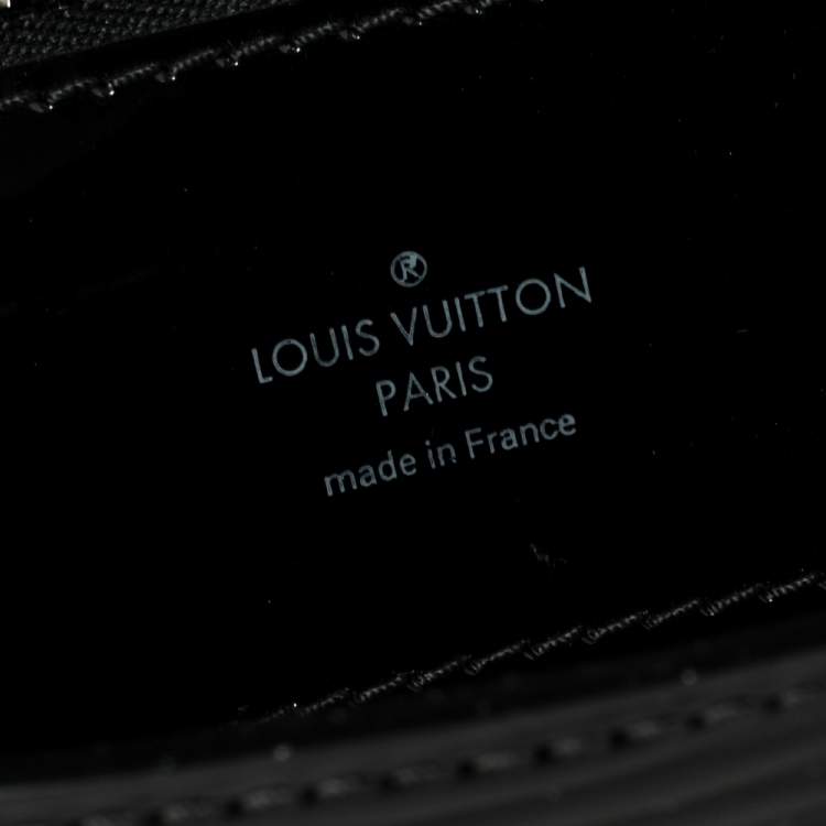 Pre Owned Louis Vuitton Black Electric Epi Leather Sevigne GM Bag