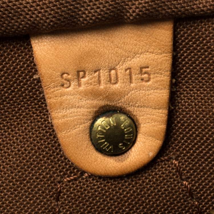 Pre Owned Louis Vuitton Monogram Canvas Speedy 30 Bag