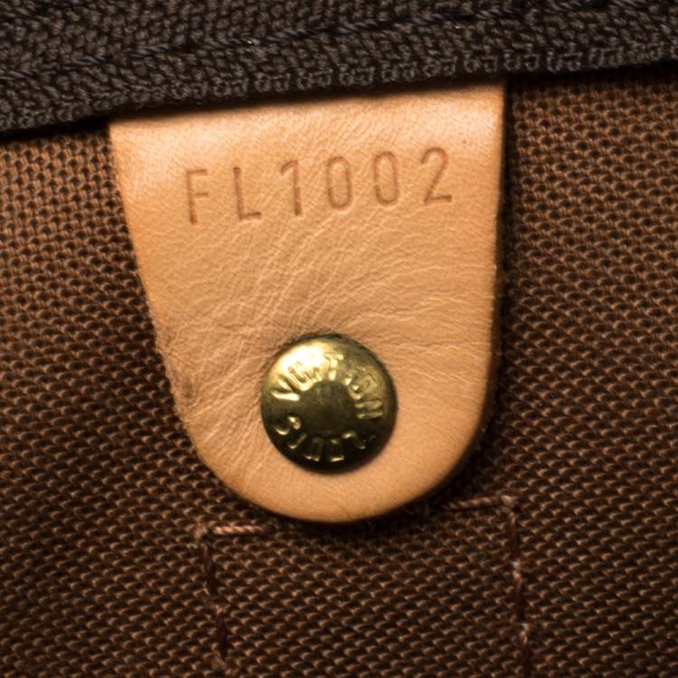 Pre Owned Louis Vuitton Monogram Canvas Keepall 50 Bag