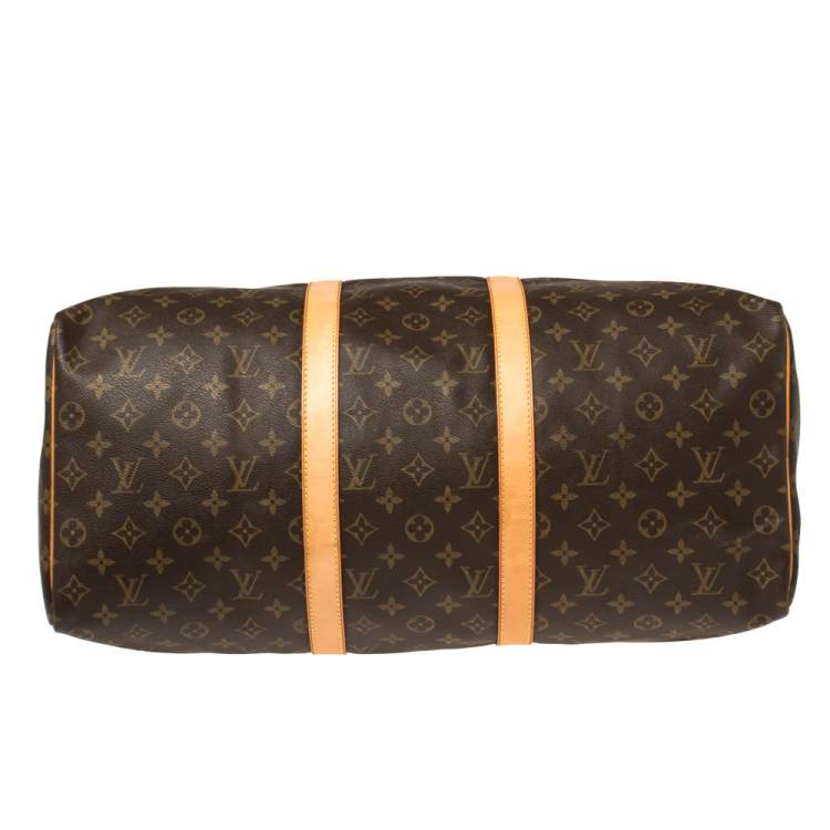 Pre Owned Louis Vuitton Monogram Canvas Keepall 50 Bag