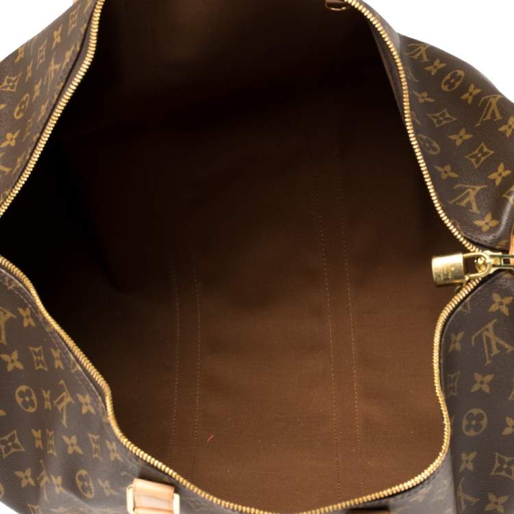 Pre Owned Louis Vuitton Monogram Canvas Vintage Keepall 55 Bag