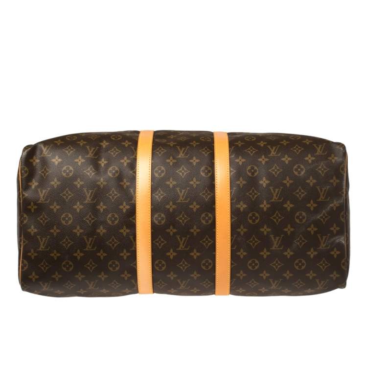 Pre Owned Louis Vuitton Monogram Canvas Vintage Keepall 55 Bag