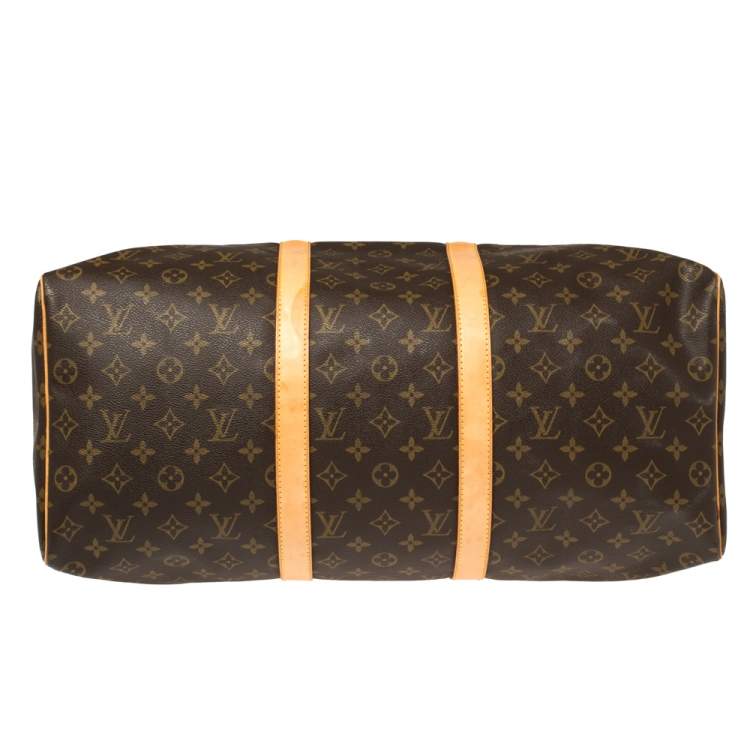 Pre Owned Louis Vuitton Monogram Canvas Keepall 50 Bag