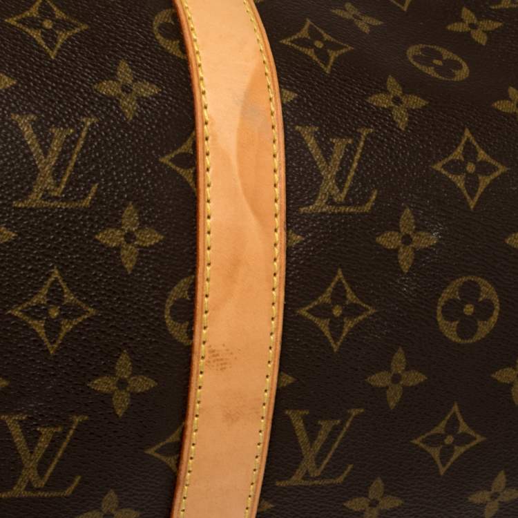 Pre Owned Louis Vuitton Monogram Canvas Keepall 50 Bag
