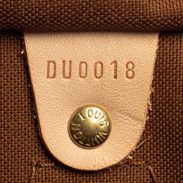 Pre Owned Louis Vuitton Monogram Canvas Speedy 30 Bag