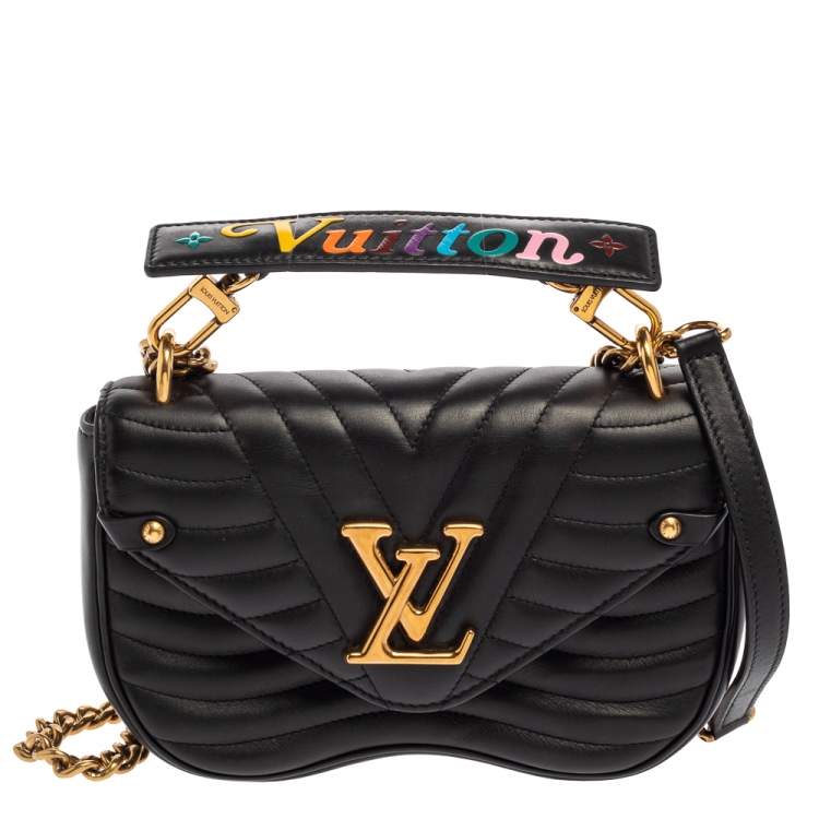 Louis Vuitton Black Leather New Wave Chain Bag Louis Vuitton | The Luxury  Closet