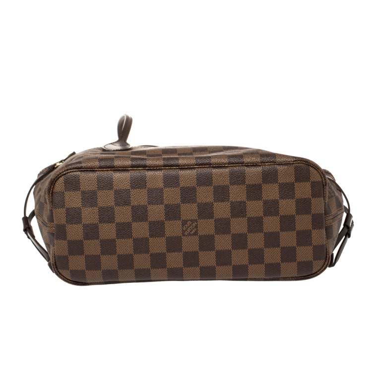 Pre Owned Louis Vuitton Damier Ebene Canvas Neverfull PM Bag