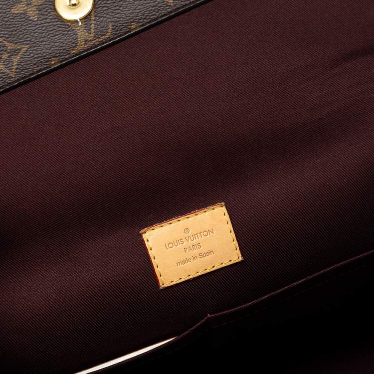 Pre Owned Louis Vuitton Monogram Canvas Cluny MM Bag
