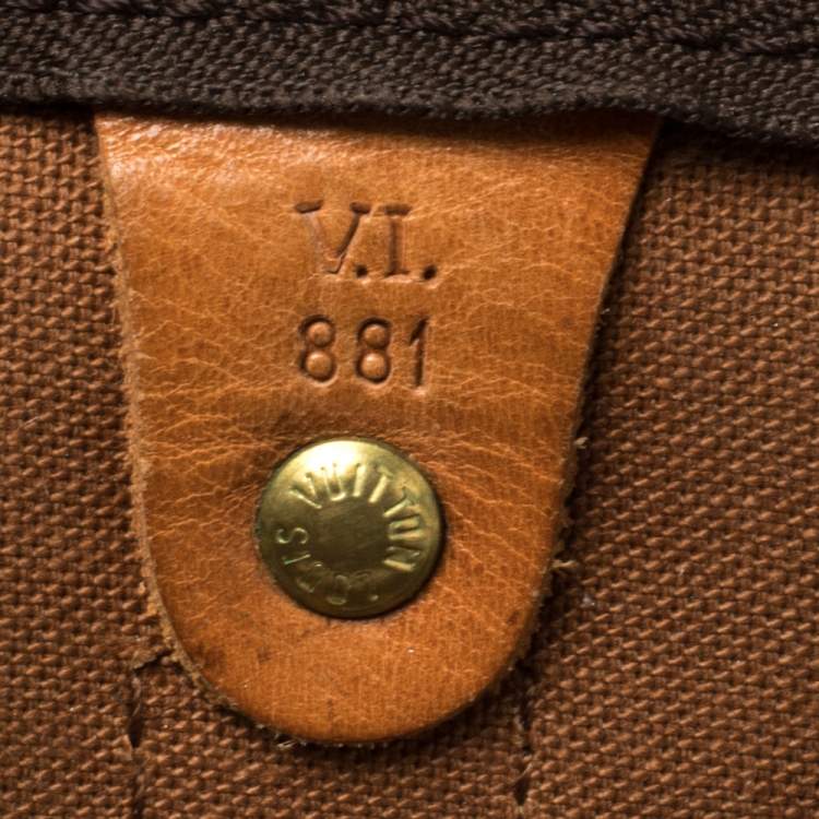 Pre Owned Louis Vuitton Monogram Canvas Keepall 45 Bag
