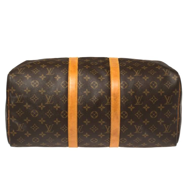 Pre Owned Louis Vuitton Monogram Canvas Keepall 45 Bag