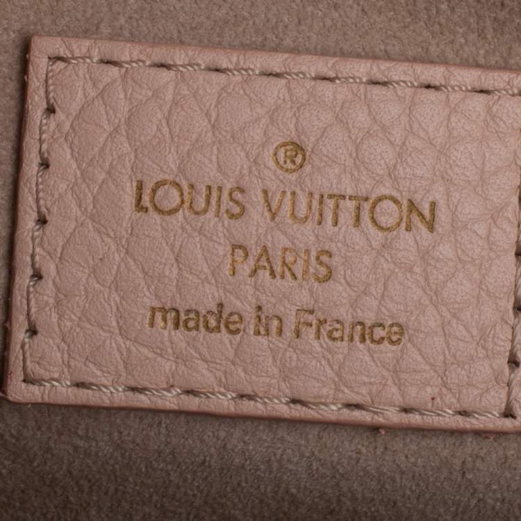 Pre Owned Louis Vuitton Petale Taurillon Leather Volta Bag