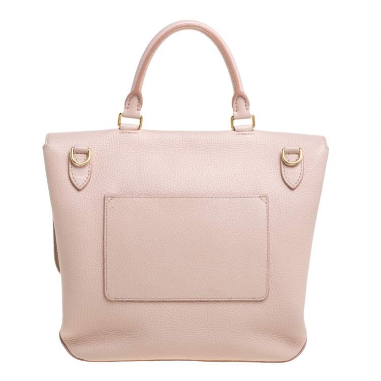 Pre Owned Louis Vuitton Petale Taurillon Leather Volta Bag