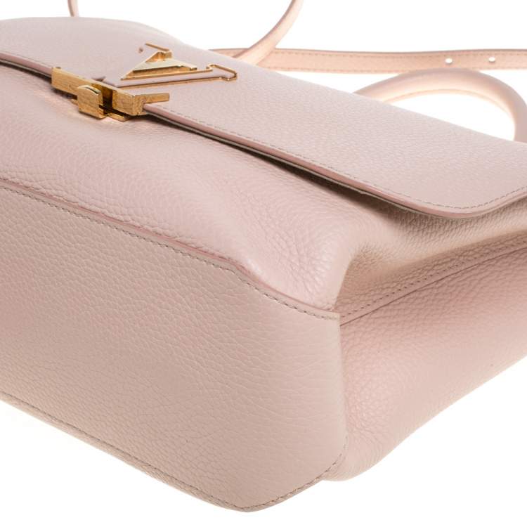 Pre Owned Louis Vuitton Petale Taurillon Leather Volta Bag