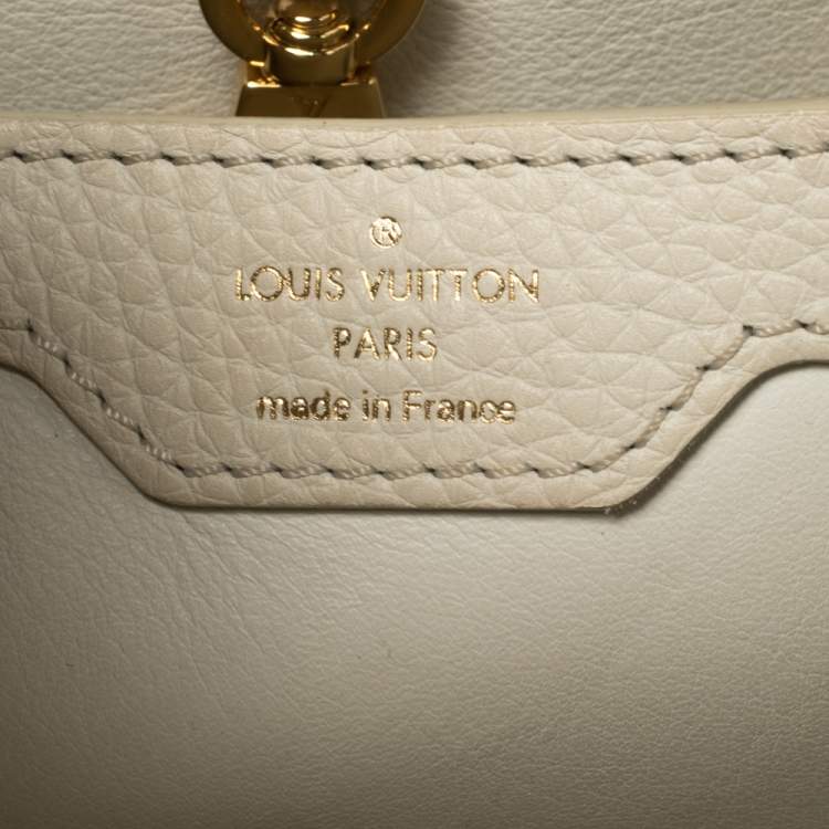 Pre Owned Louis Vuitton Multicolor Taurillon Leather Capucines PM Bag