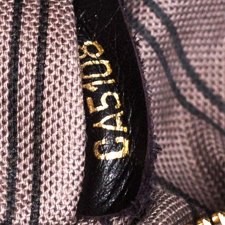 Pre Owned Louis Vuitton Black Empreinte Leather Sorbonne Backpack