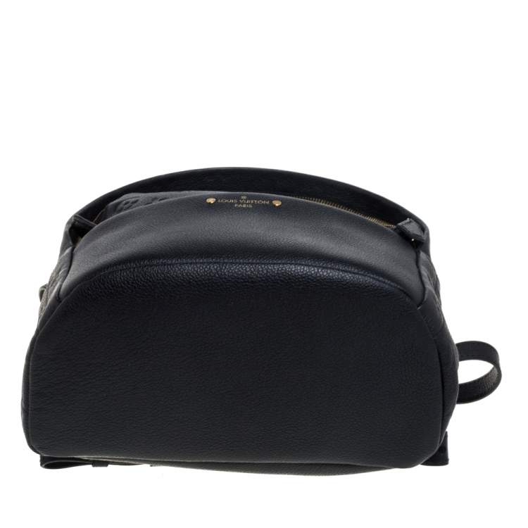 Pre Owned Louis Vuitton Black Empreinte Leather Sorbonne Backpack