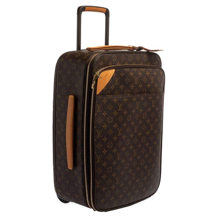 مملوكة مسبقًا Louis Vuitton Monogram Canvas Business Pegase Legere 55 Luggage