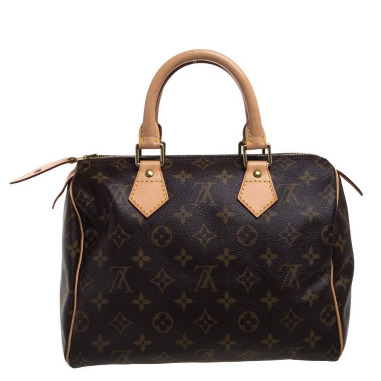 Pre Owned Louis Vuitton Monogram Canvas Speedy 25 Bag