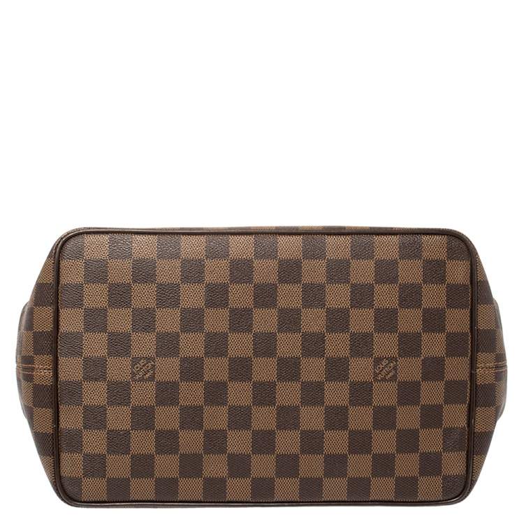 Pre Owned Louis Vuitton Damier Ebene Canvas Bergamo MM Bag