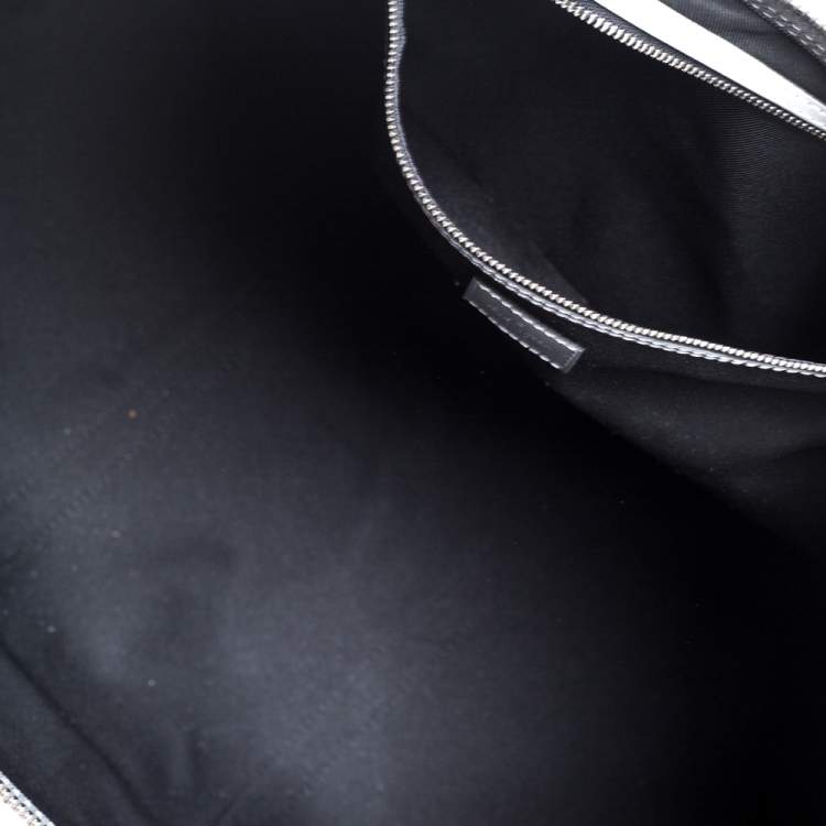 Pre Owned Louis Vuitton Metallic Monogram Keepall Bandouliere 50 Bag