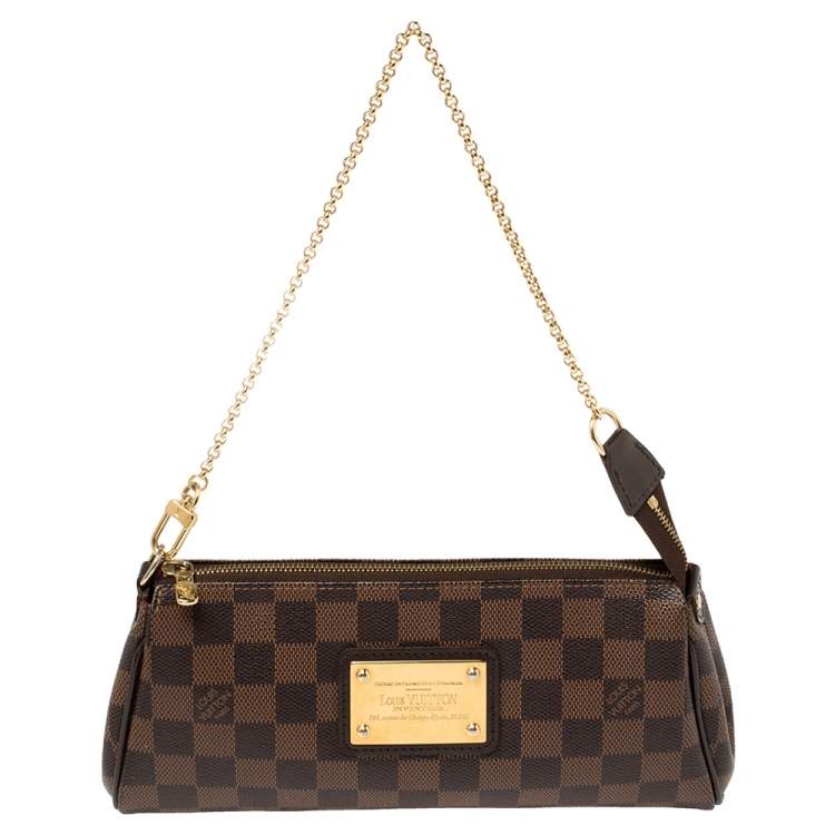 louis vuitton eva pochette damier ebene