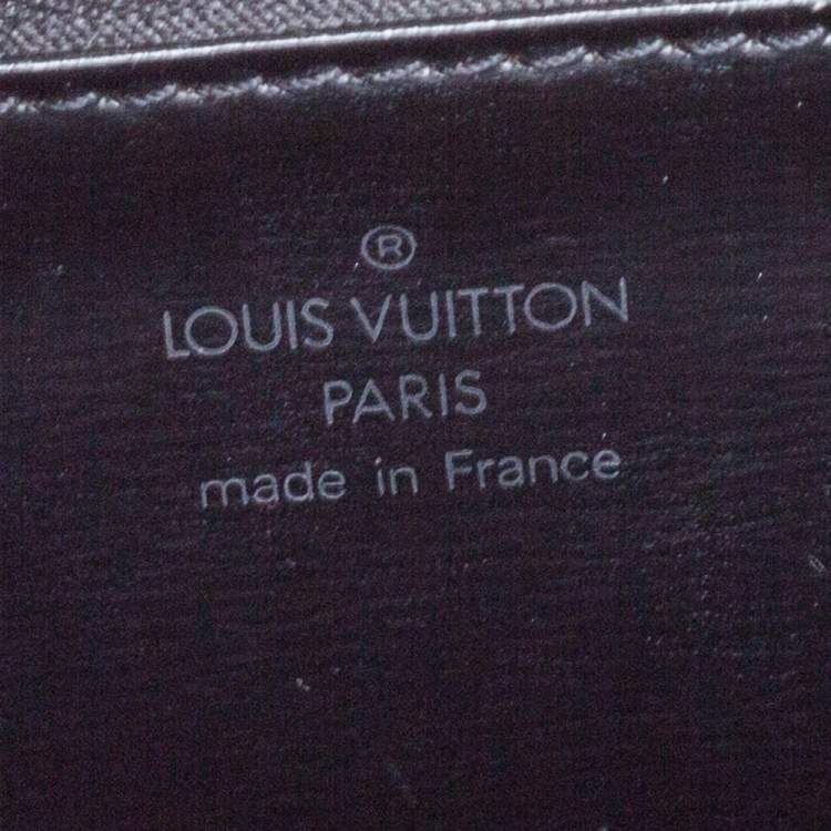 Pre Owned Louis Vuitton Black Epi Leather Malesherbes Bag