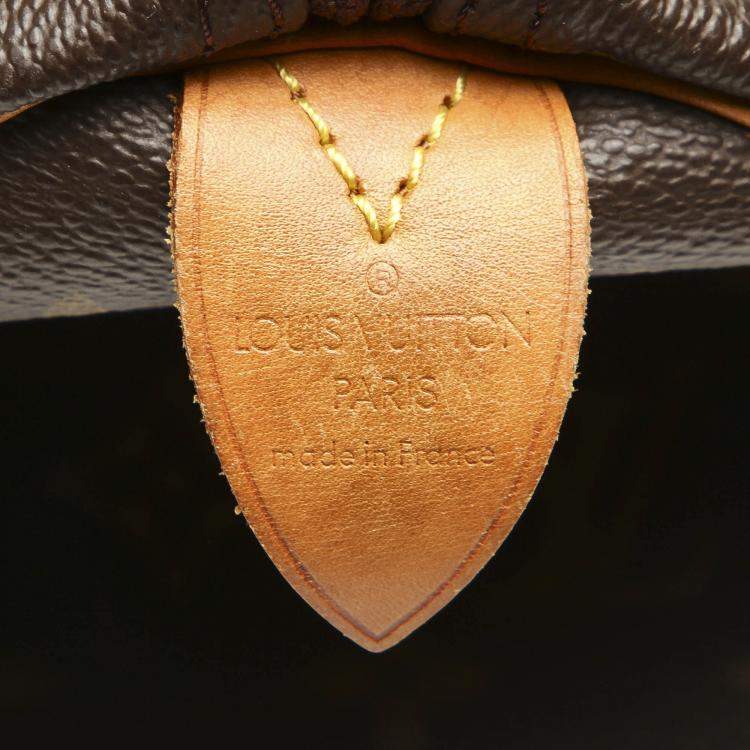 Pre Owned Louis Vuitton Brown Monogram Canvas Keepall 45 Bag