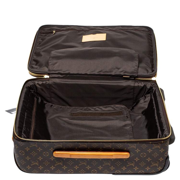 Pre Owned Louis Vuitton Monogram Canvas Pegase 55 Luggage