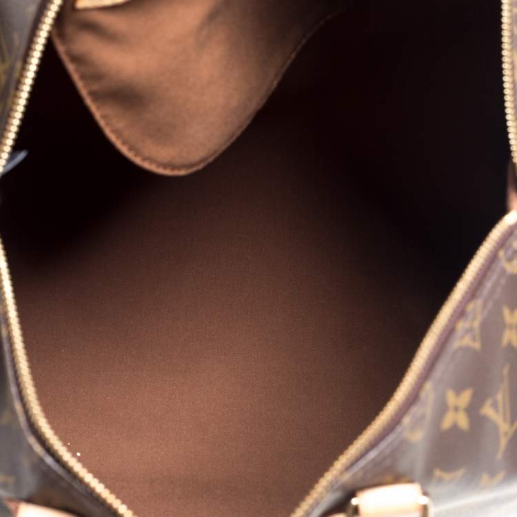 Pre Owned Louis Vuitton Monogram Canvas Speedy 35 Bag