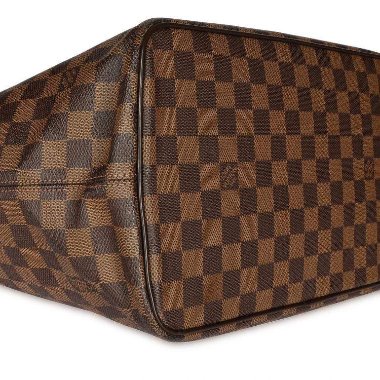 Pre Owned Louis Vuitton Damier Ebene Canvas Saleya MM Bag