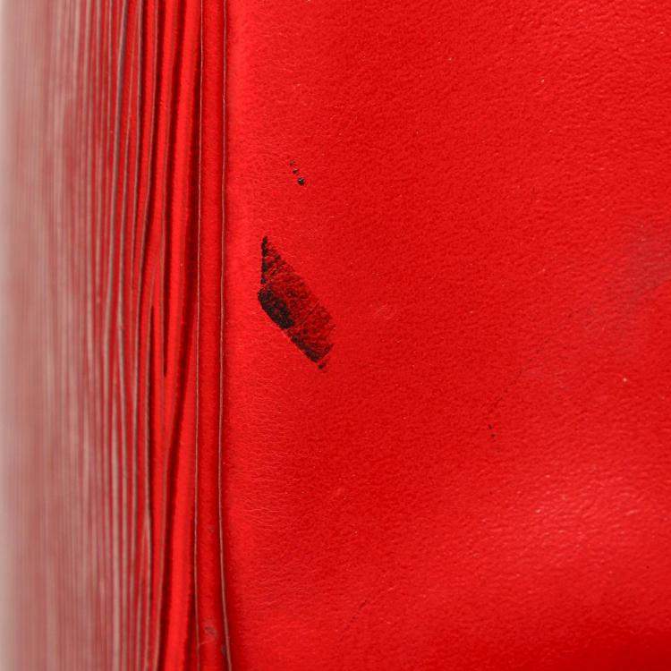 Pre Owned Louis Vuitton Red Epi Leather Randonnee PM Backpack